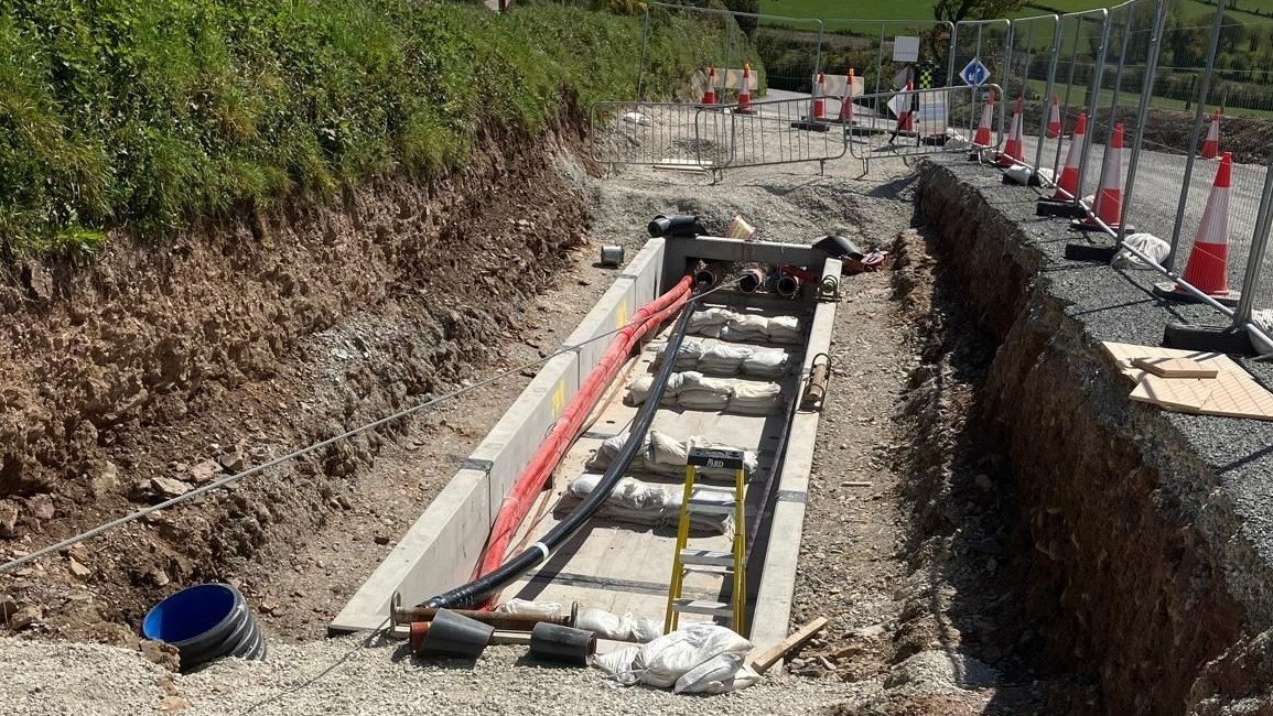 HVAC cable being laid for the Celtic Interconnector