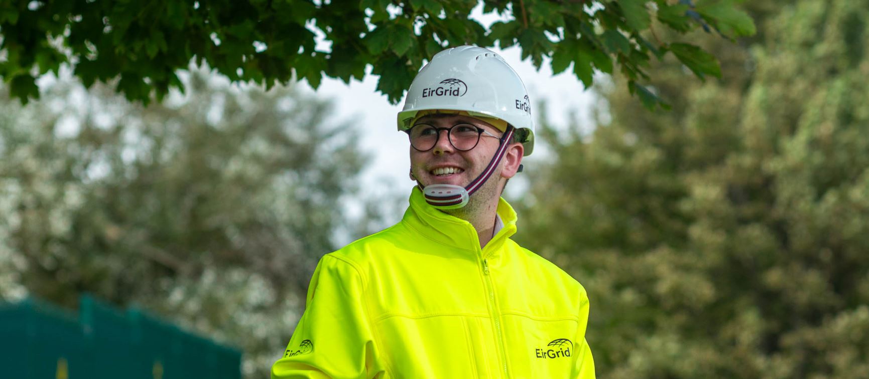 A photo of EirGrid engineer Conor Mulholland